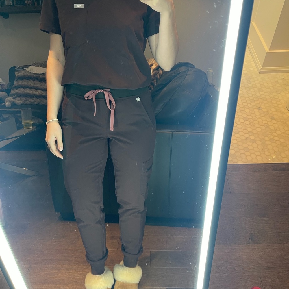 Figs Women's Dark Brown Scrubs